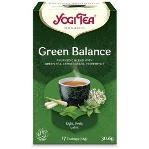 Mix Βοτάνων "Green Balance", Yogi Tea, 17 φακελάκια, 30,6gr