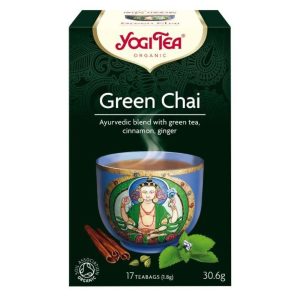 Mix βοτάνων "Green Chai", Yogi Tea, 17 φακελάκια, 30,6gr