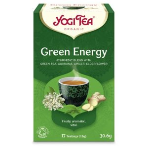 Mix βοτάνων "Green Energy", Yogi Tea, 17 φακελάκια, 30,6gr